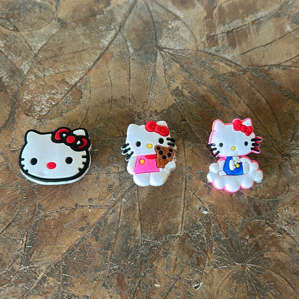 Hello Kitty Croc Charms